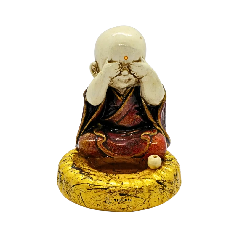 Porta Sahumerio Buda Yeso Extra Duro 14 cm