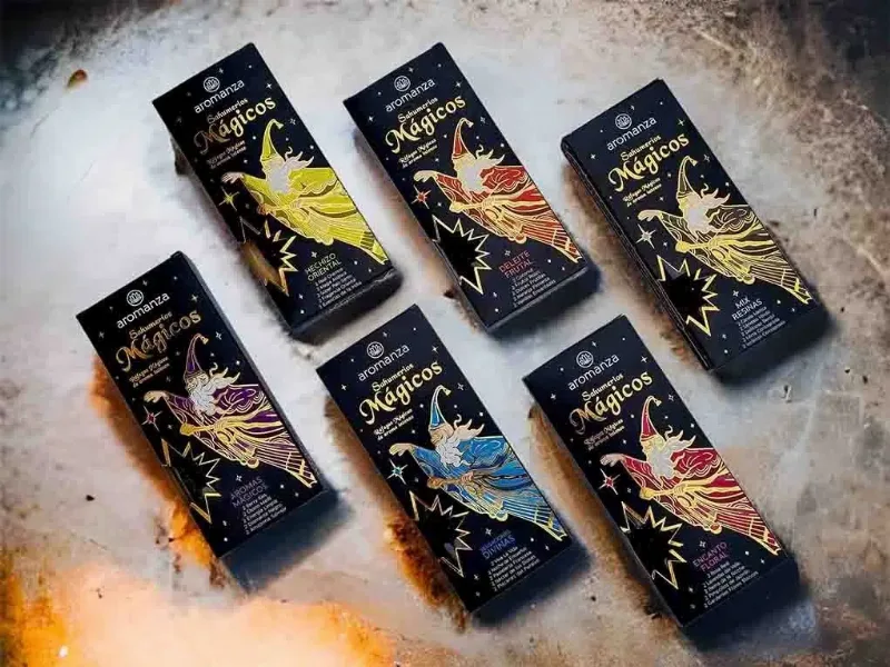 Sahumerios Mágicos Aromanza Caja x 10 Varillas