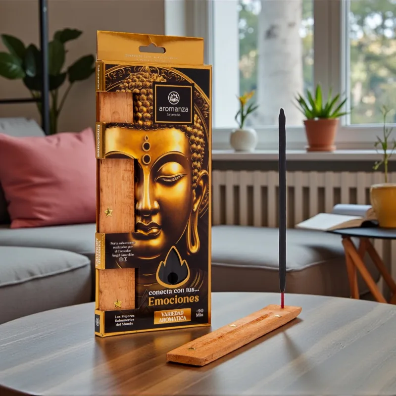 Caja Pack Sahumerios Porta Sahumerios Aromanza