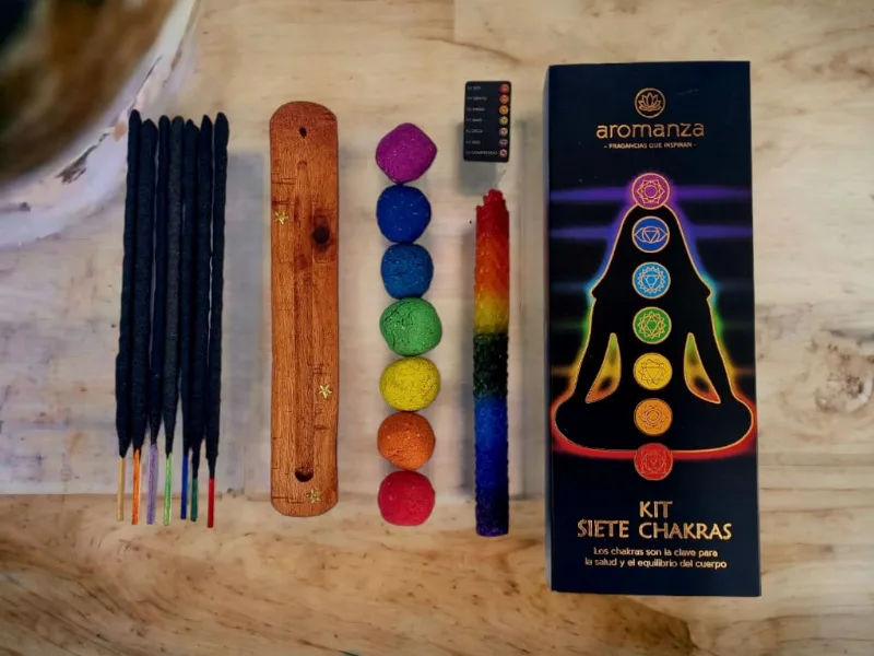 Box KIt Siete Chakras Premium Aromanza