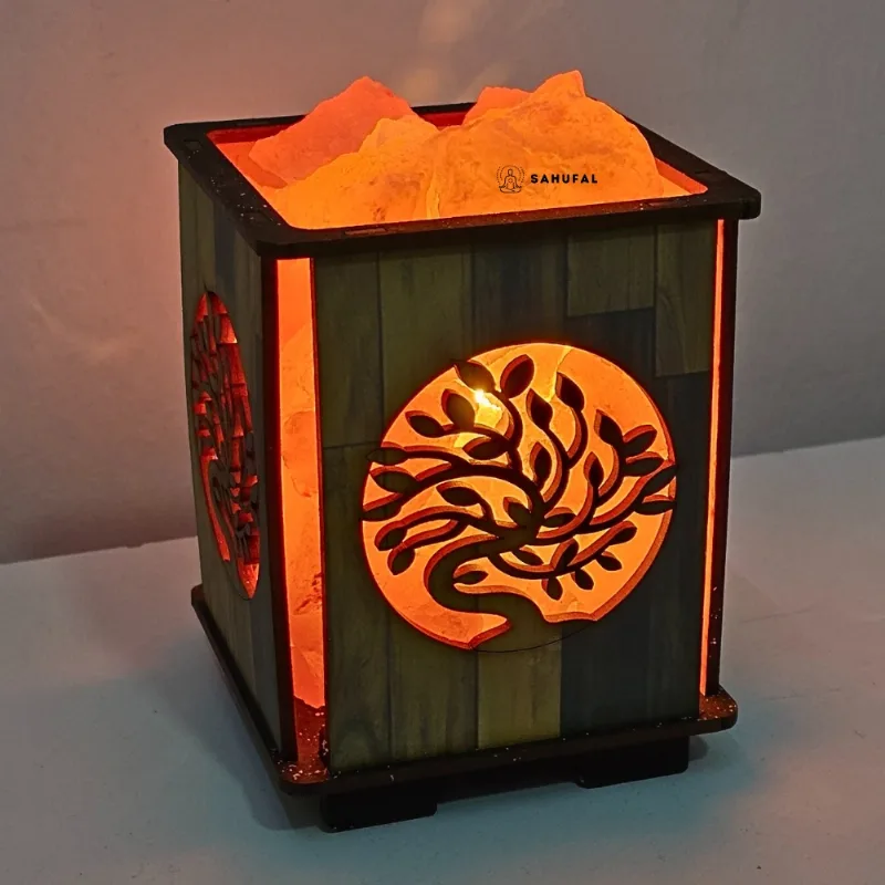 Lámpara de Sal del Himalaya Fanal 13 cm