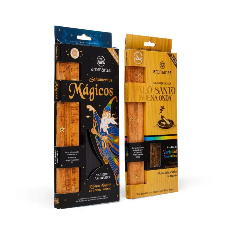 Caja Pack Sahumerios Porta Sahumerios Aromanza