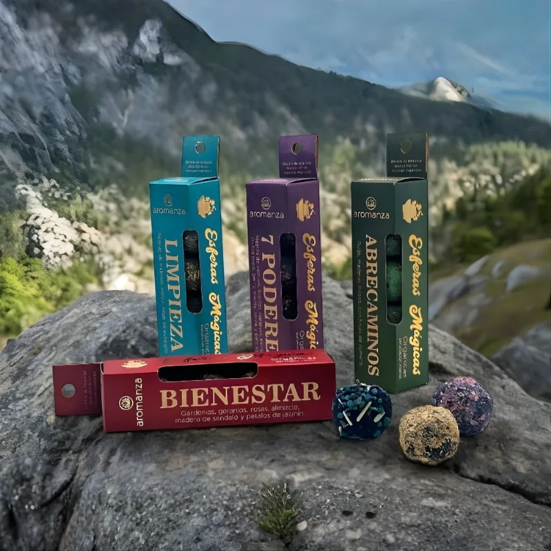 Bombitas Esferas Mágicas Premium Orgánicas Aromanza x 4 unidades