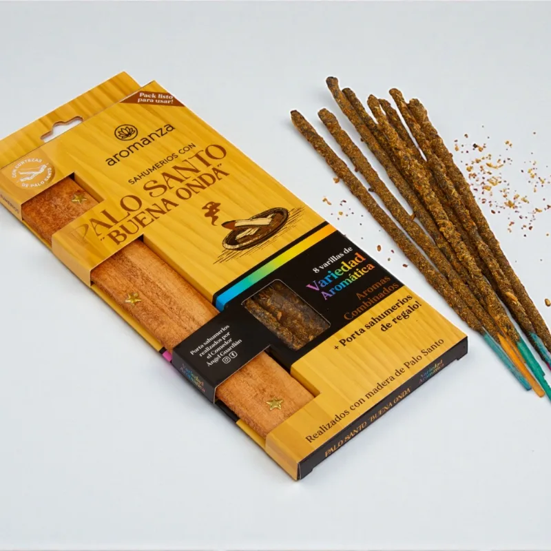 Caja Pack Sahumerios Porta Sahumerios Aromanza