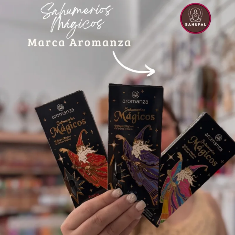 Sahumerios Mágicos Aromanza Caja x 10 Varillas