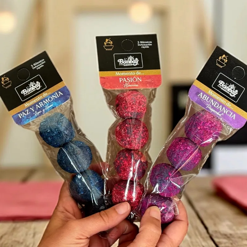 Bombitas Esferas Bombay Bolsa x 4 unidades
