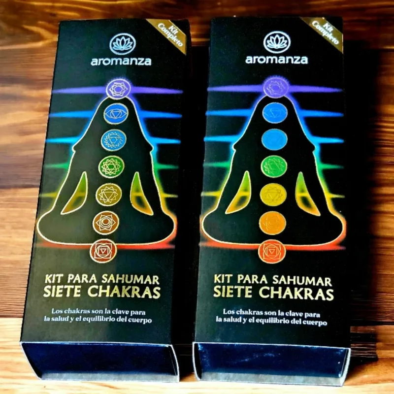 Box KIt Siete Chakras Premium Aromanza