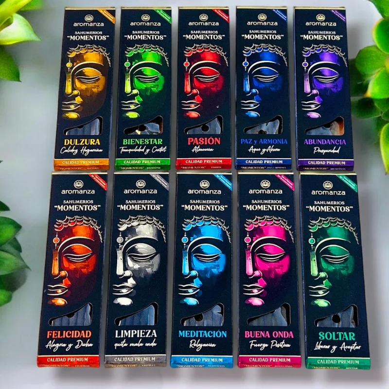 Sahumerios Momentos Aromanza Caja x 5 Varillas