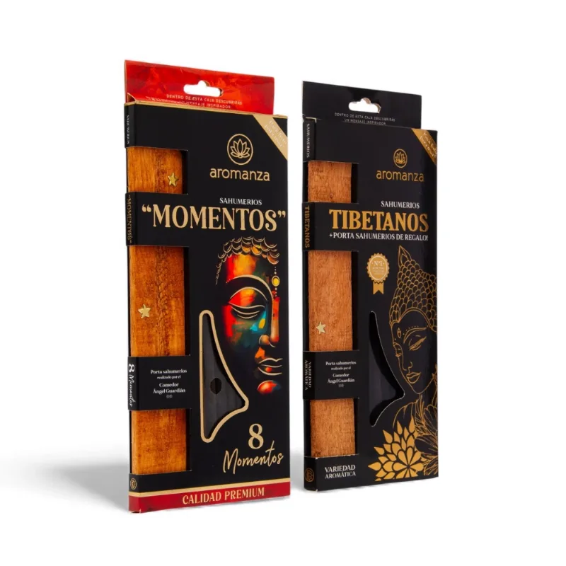 Caja Pack Sahumerios Porta Sahumerios Aromanza