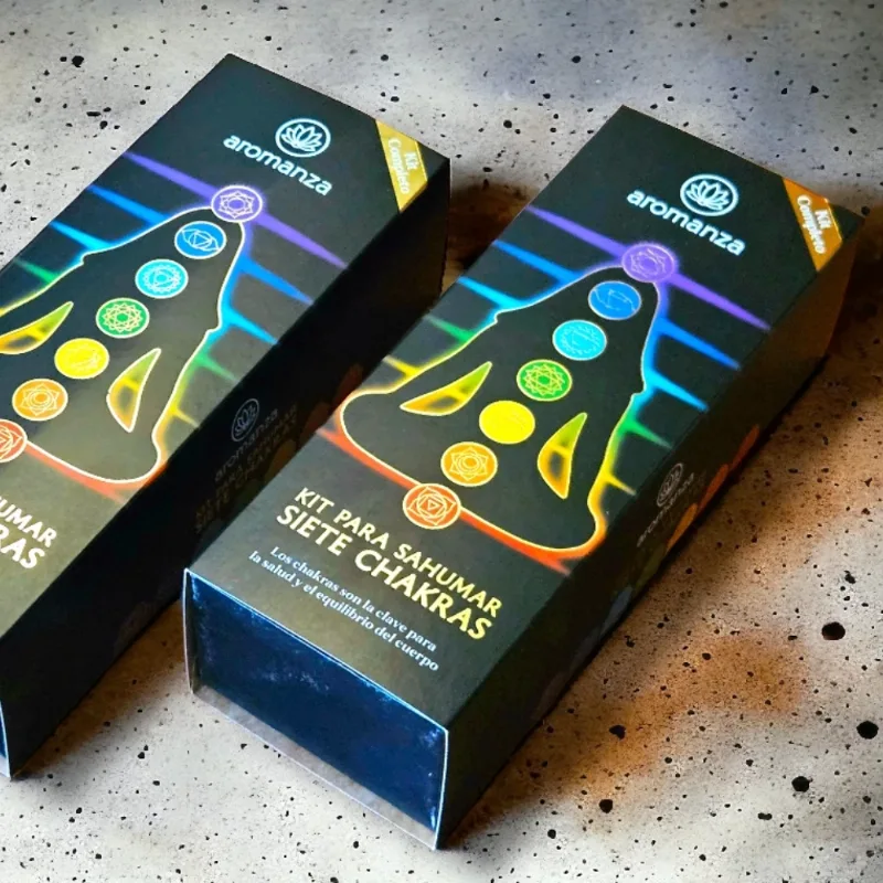 Box KIt Siete Chakras Premium Aromanza