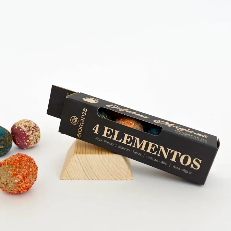 Bombitas Esferas Mágicas Premium Orgánicas Aromanza x 4 unidades