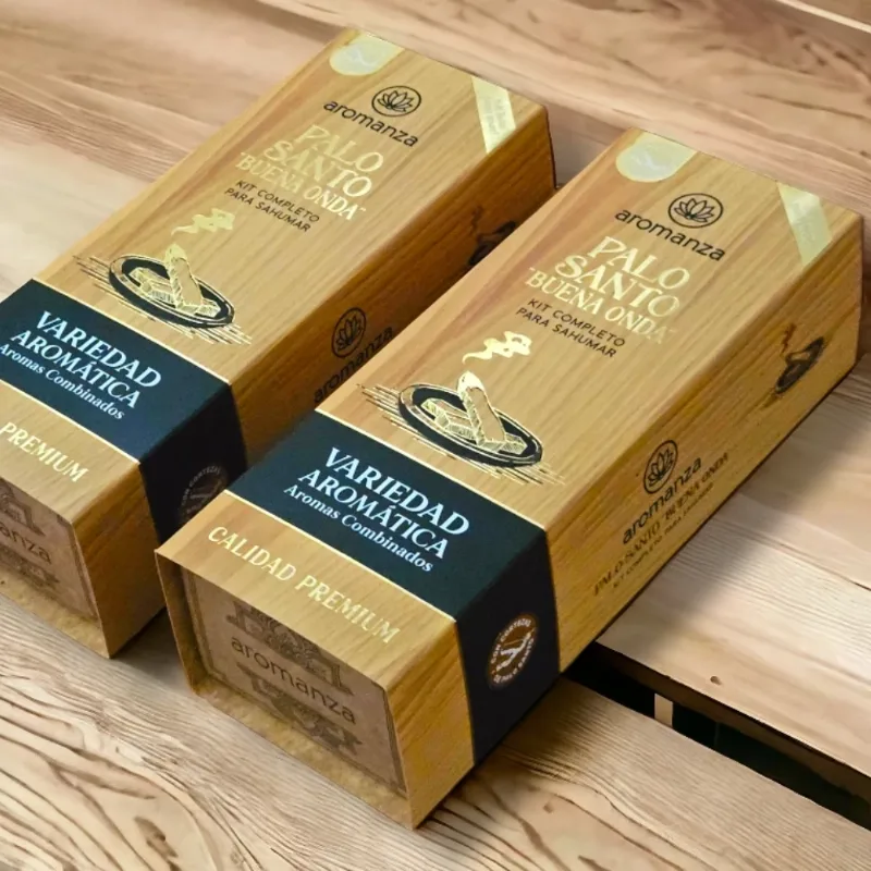 Box Kit Palo Santo Buena Onda Aromanza