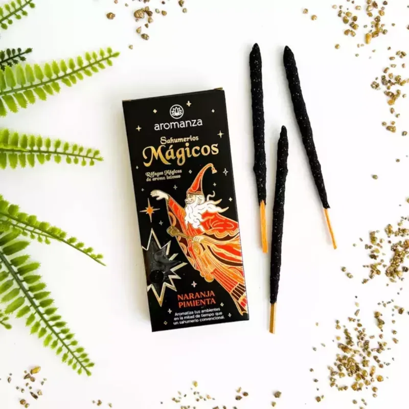 Sahumerios Mágicos Aromanza Caja x 10 Varillas
