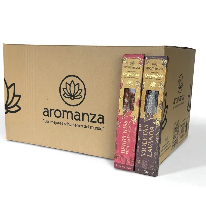 Sahumerios Orgánicos Aromanza x 6 varillas
