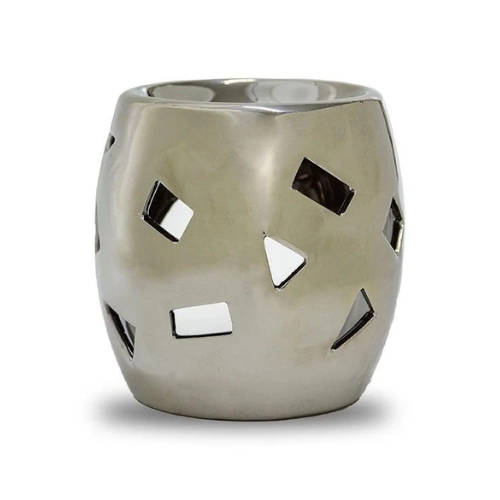 Hornillo Cromado Calado 10 cm