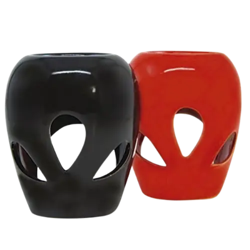 Hornillo oval con hojas 9 cm