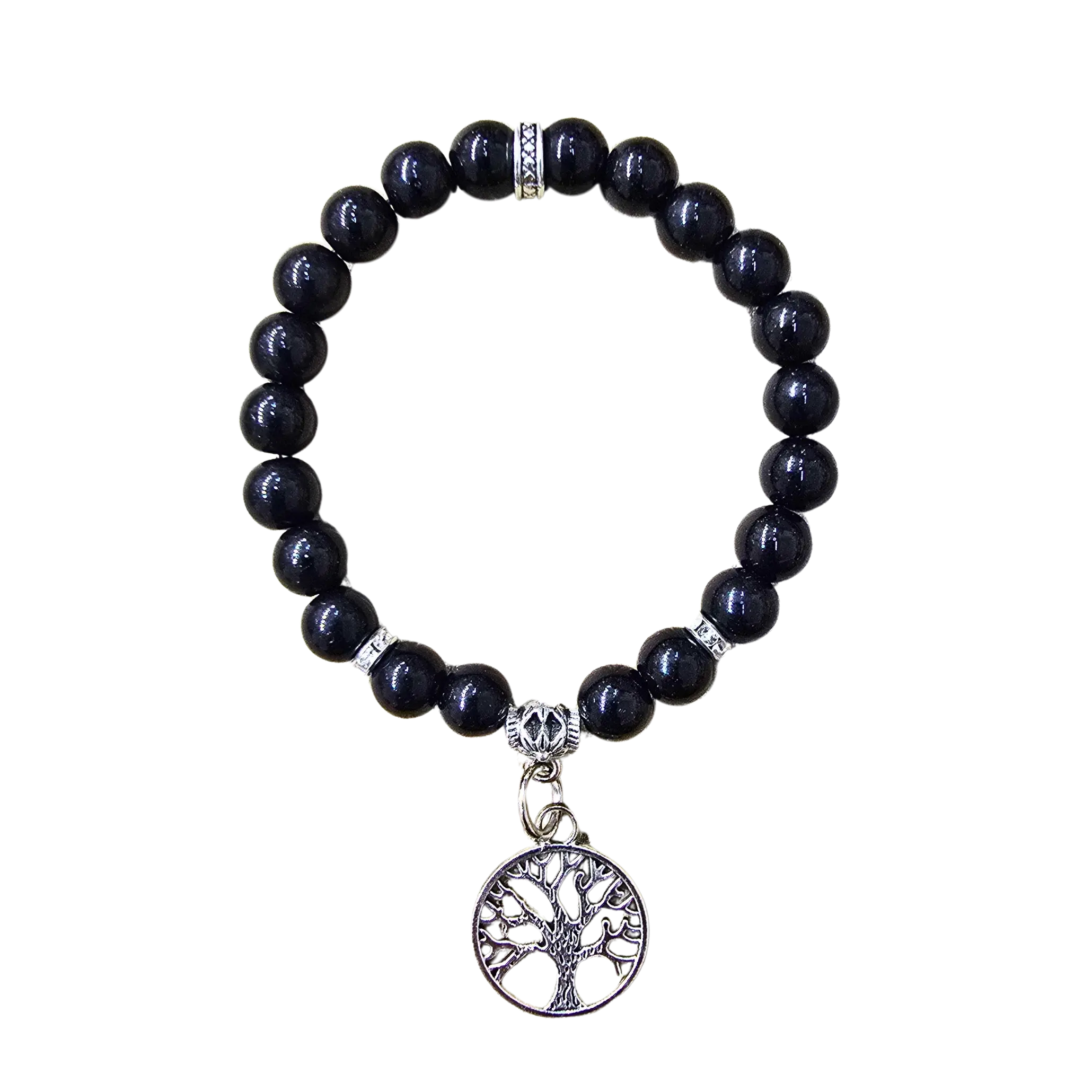 Pulsera Negra con Dije