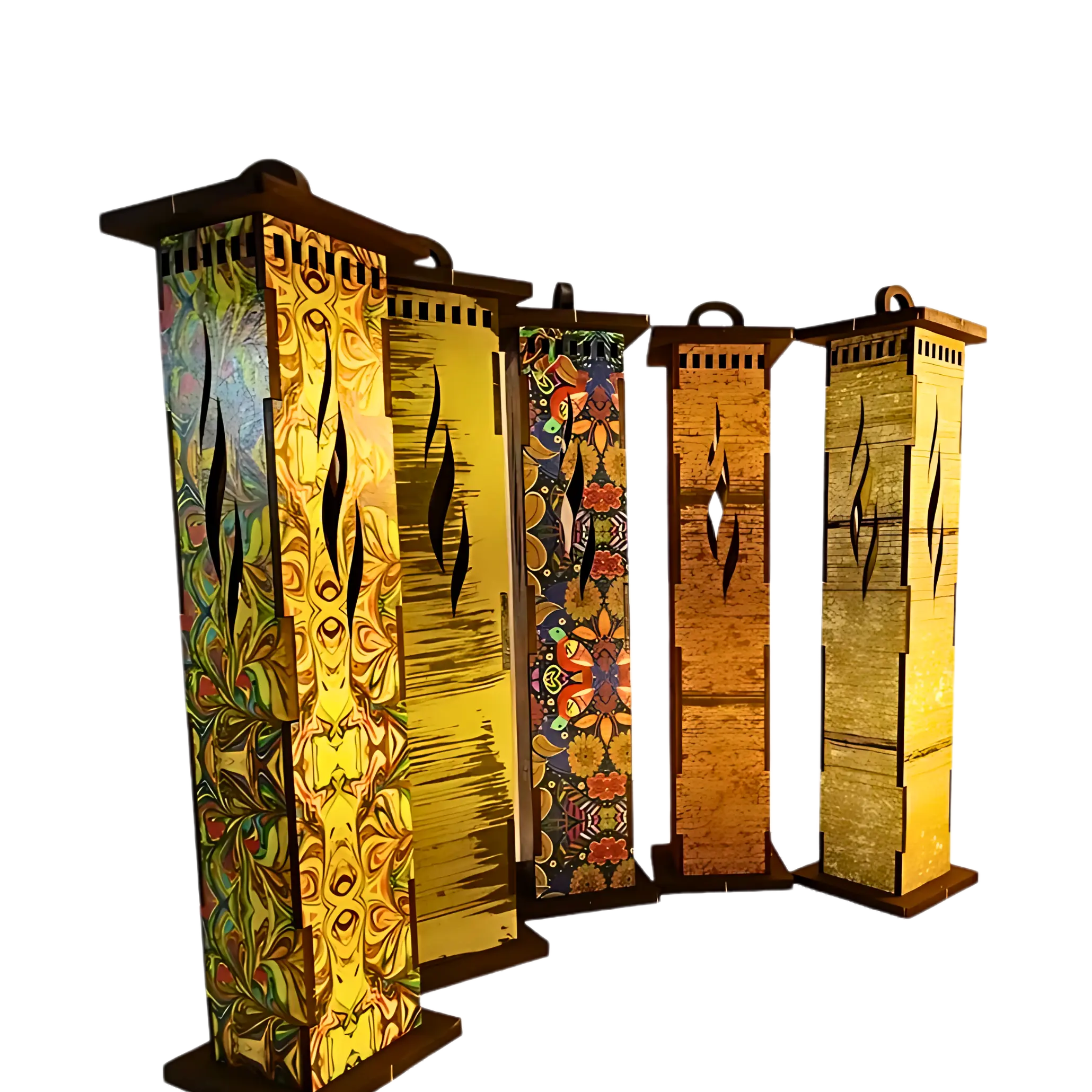 Porta Sahumerio Torre con Diseño Sahufal