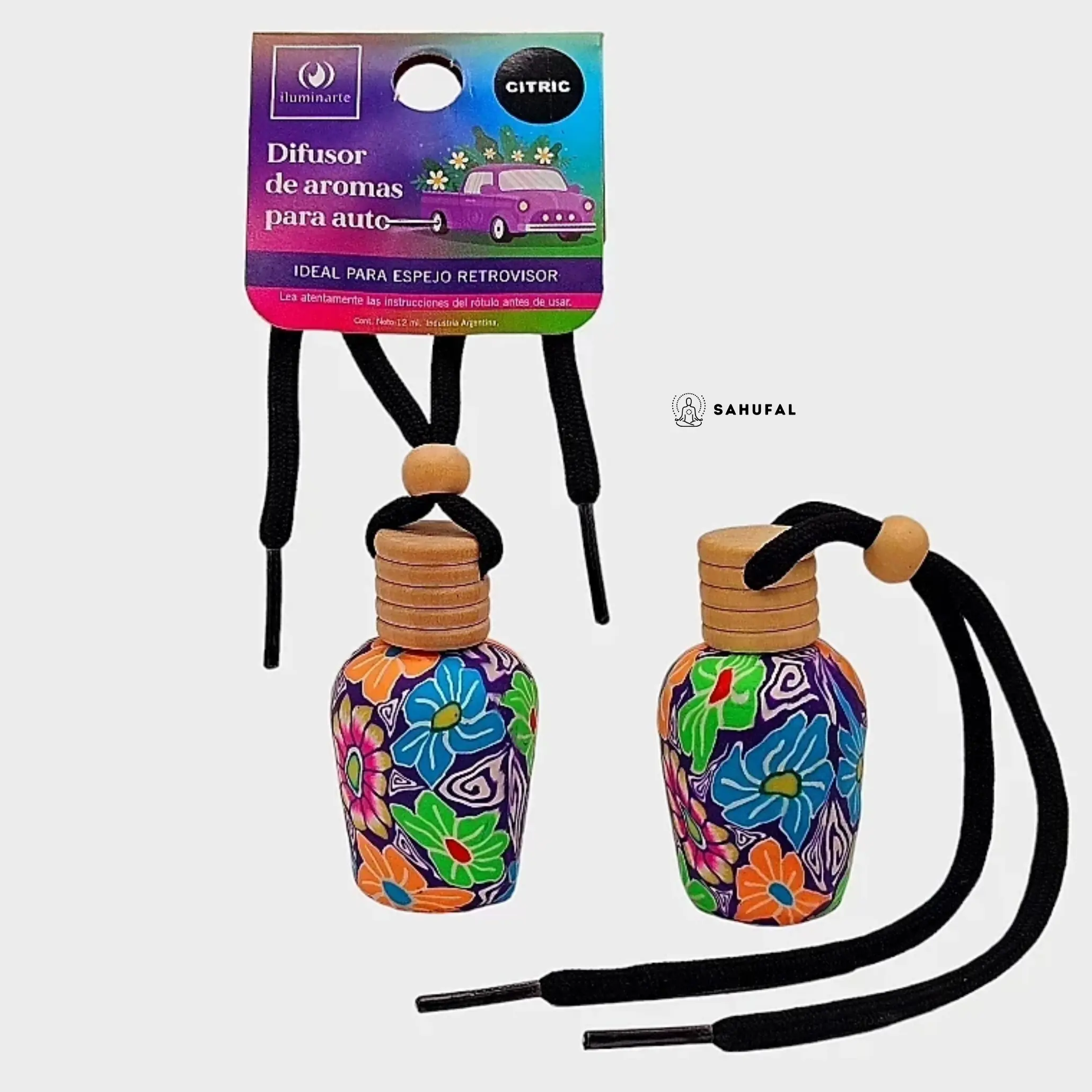 Difusor Aromatizante de Auto Flores 12 ml
