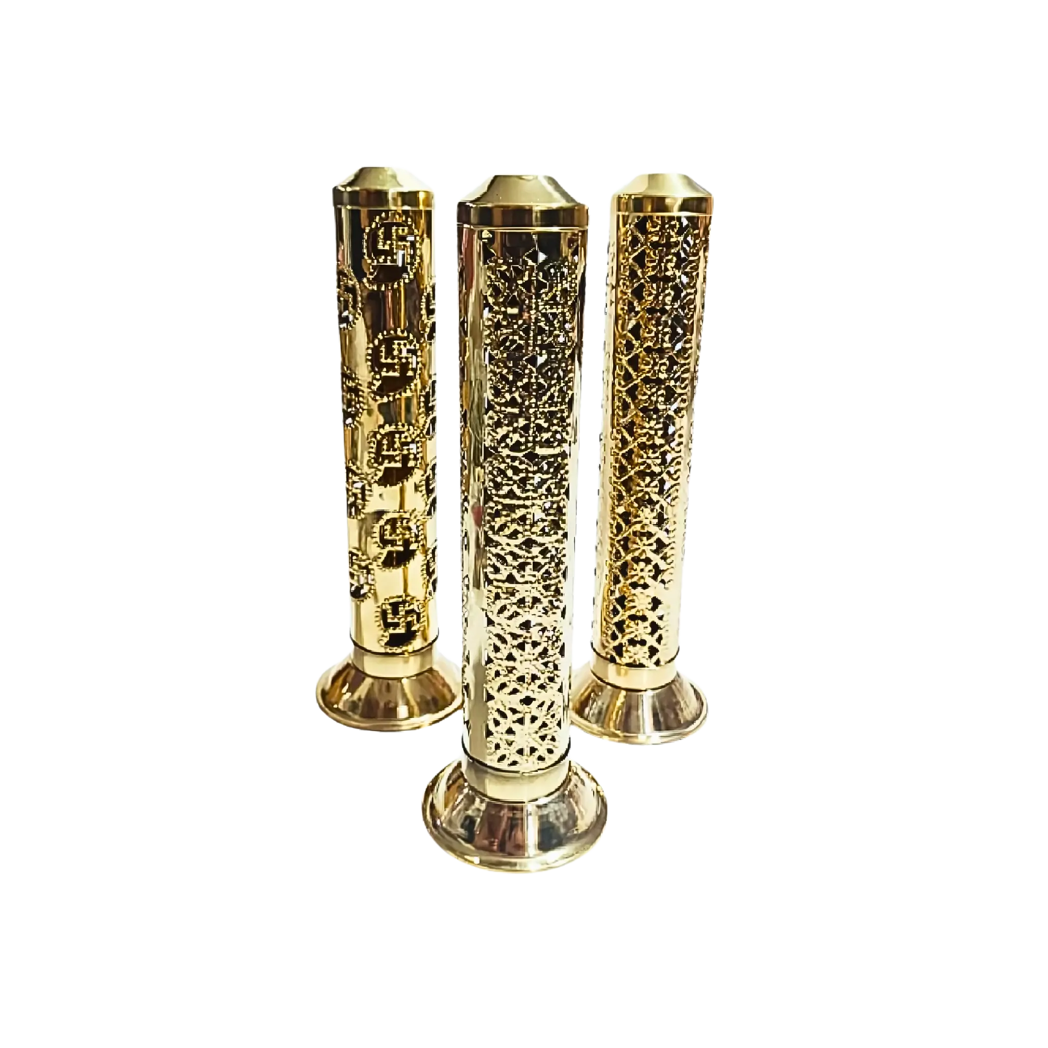 Porta Sahumerio Torre de Metal 27 cm