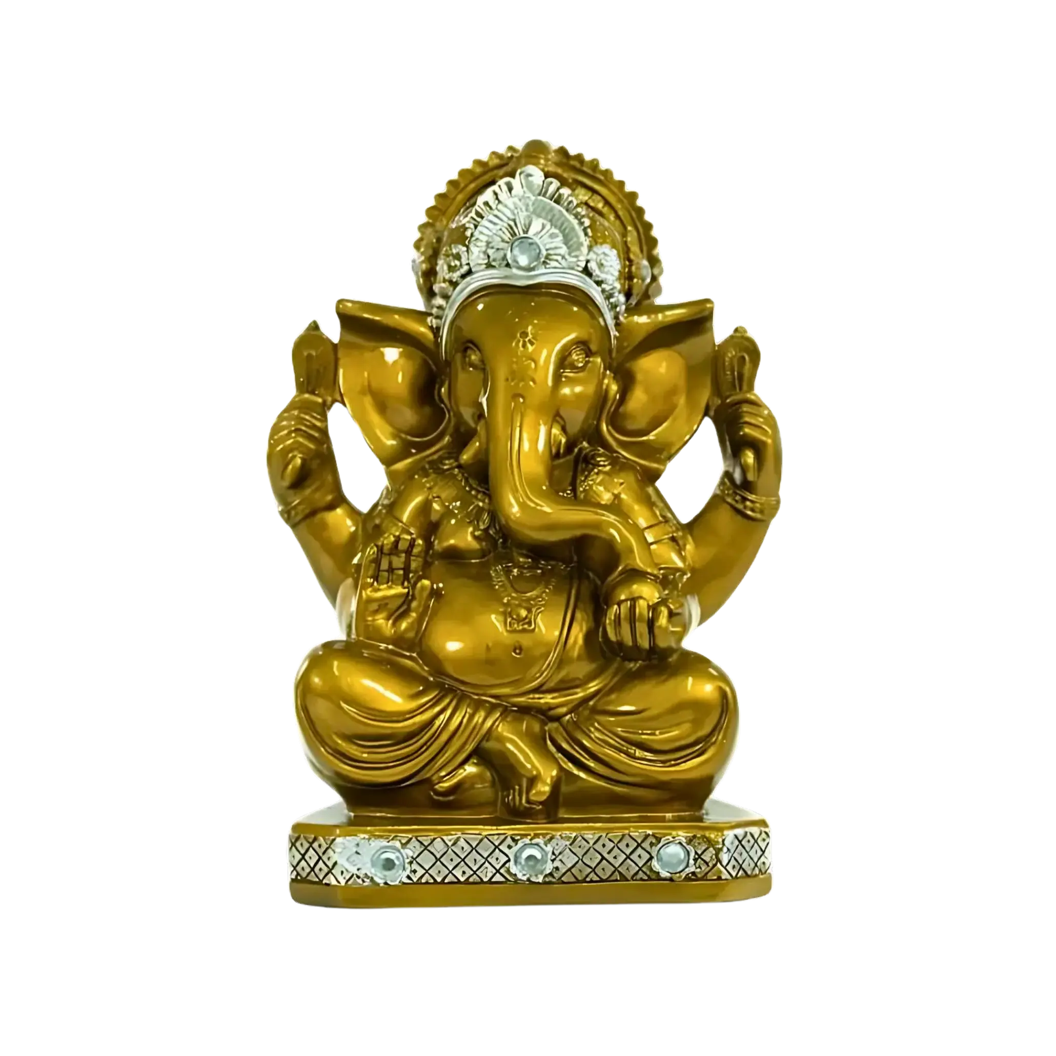 Ganesh Yeso Pintada 40 cm