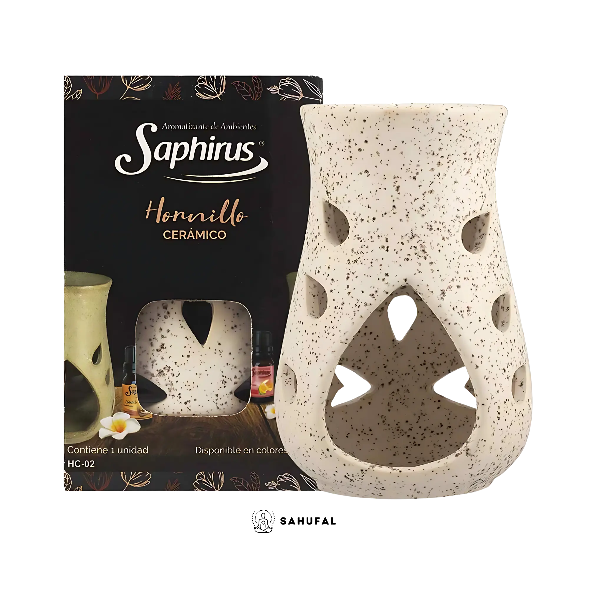 Hornillo Cerámica Grande Saphirus
