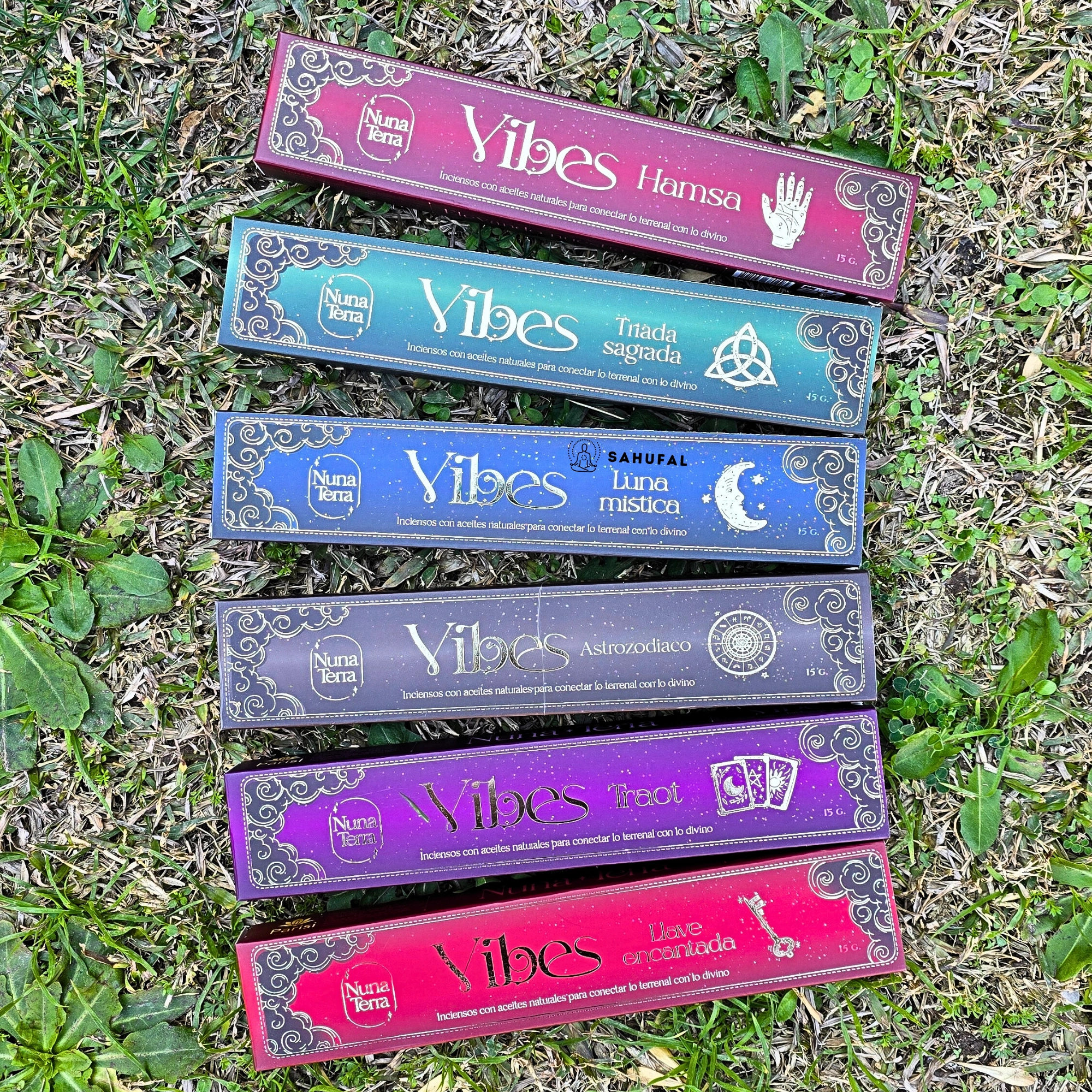 Sahumerios Vibes Nuna Terra x 8 Varillas