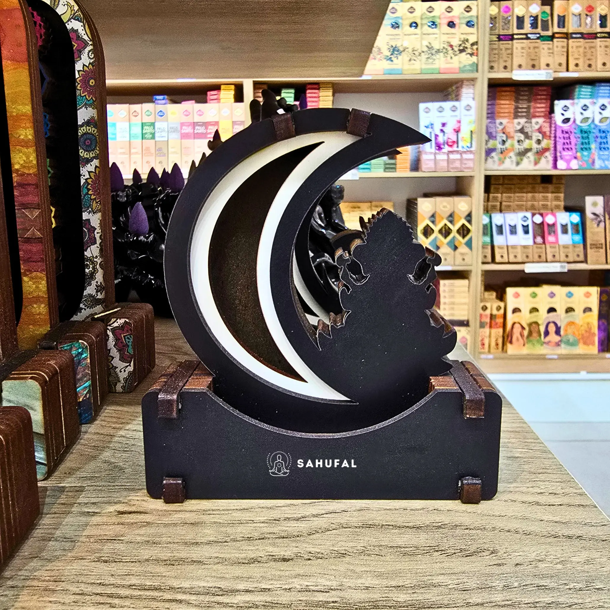 Cascada de Humo Luna MDF 12 cm