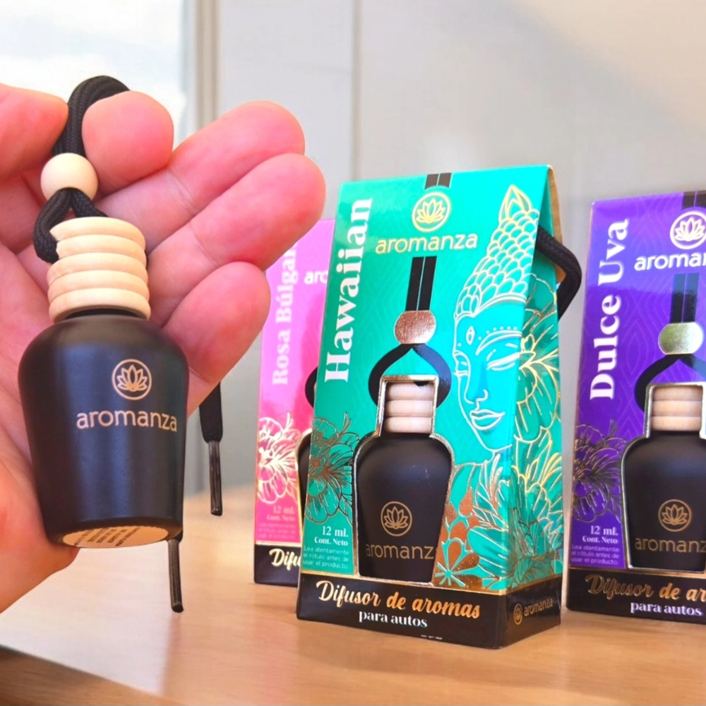 Difusor Aromatizante para Auto Aromanza 12ml