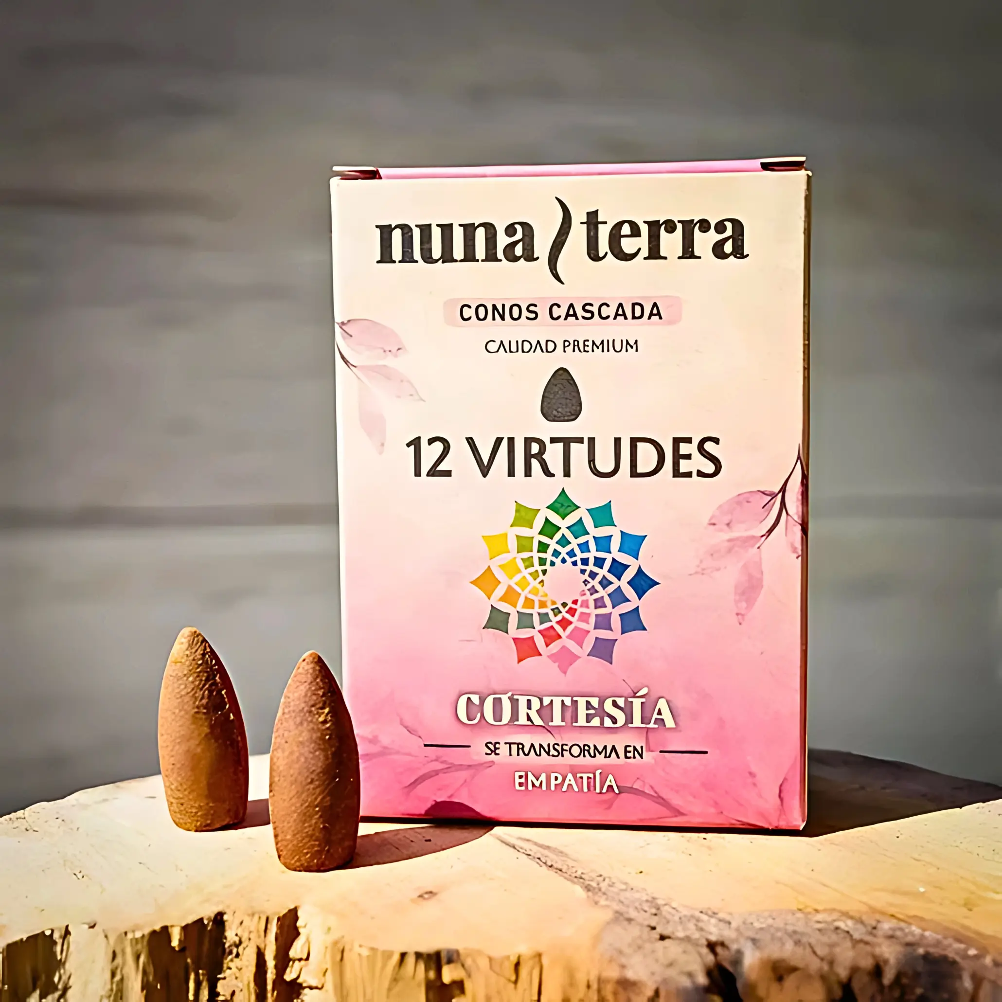 Conos Cascada Nuna Terra – 12 Virtudes