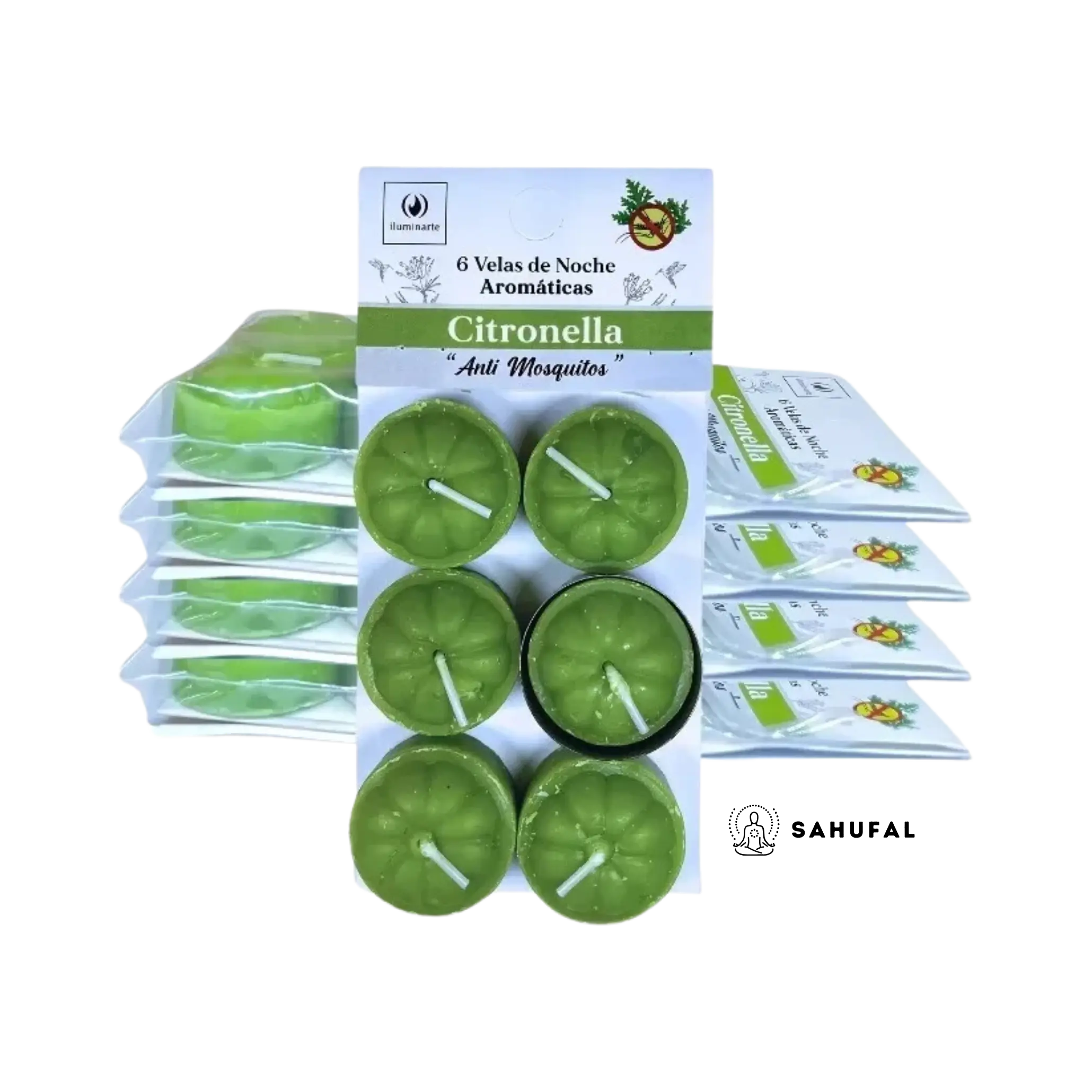 Velas de Noche Aromáticas x 6 Colgable Citronella