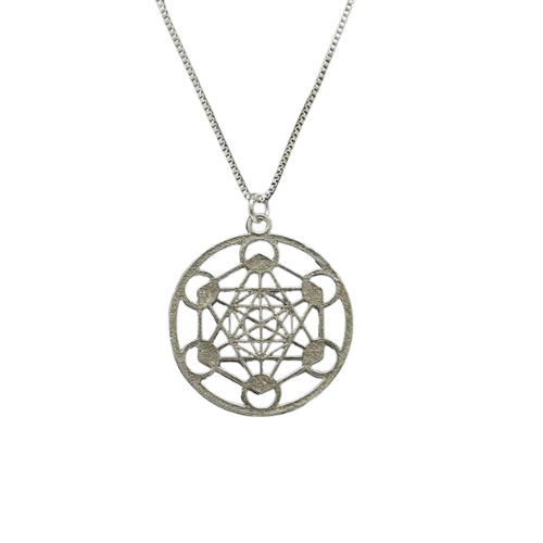 Dije Geometría Sagrada Metatron Cube 3.5 cm