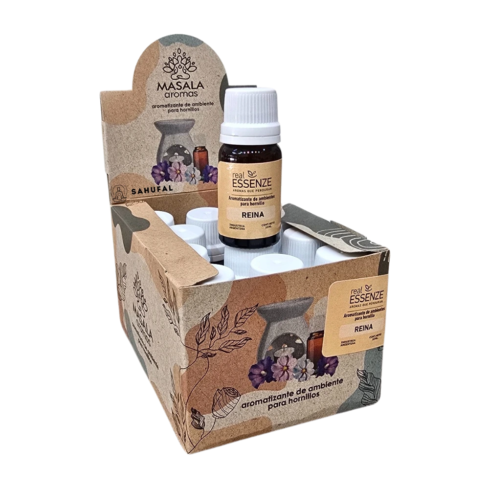 Esencias para Hornillo Masala Real Essenze 10 ml SAHUFAL