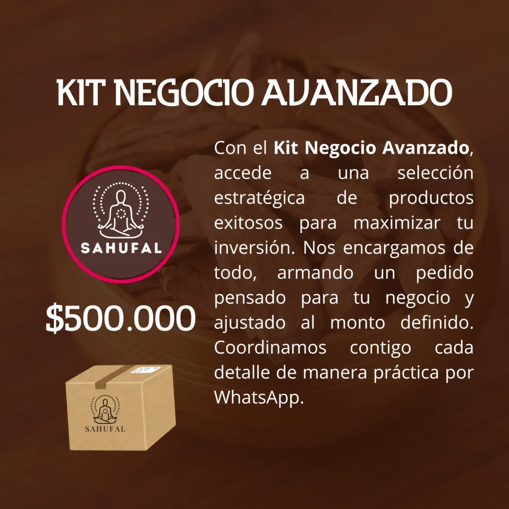 Kit Negocio Avanzado Sahufal