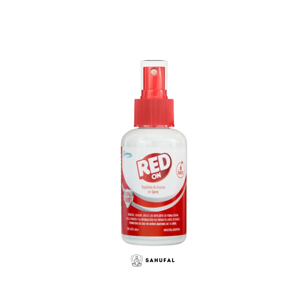 Repelente RED 60 ML Rojo Saphirus Sahufal