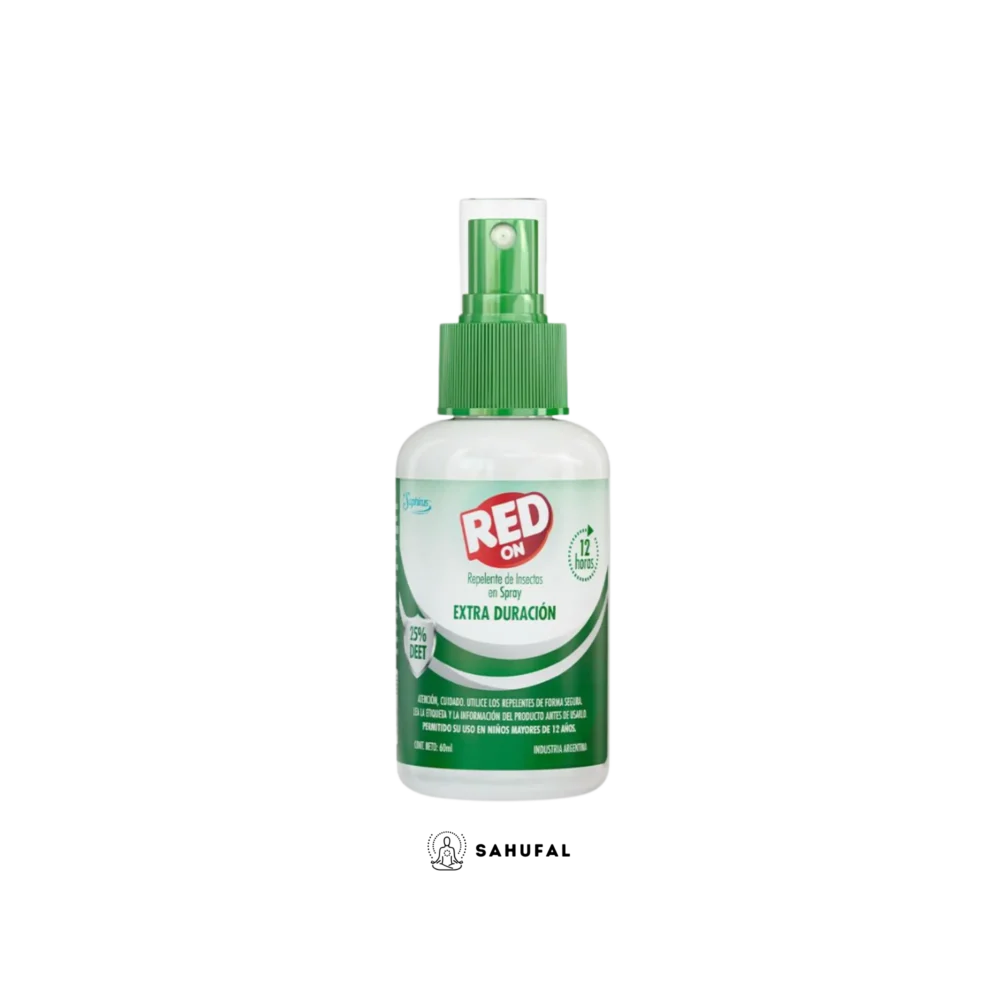 Repelente RED ON 60 ML Verde Saphirus Sahufal