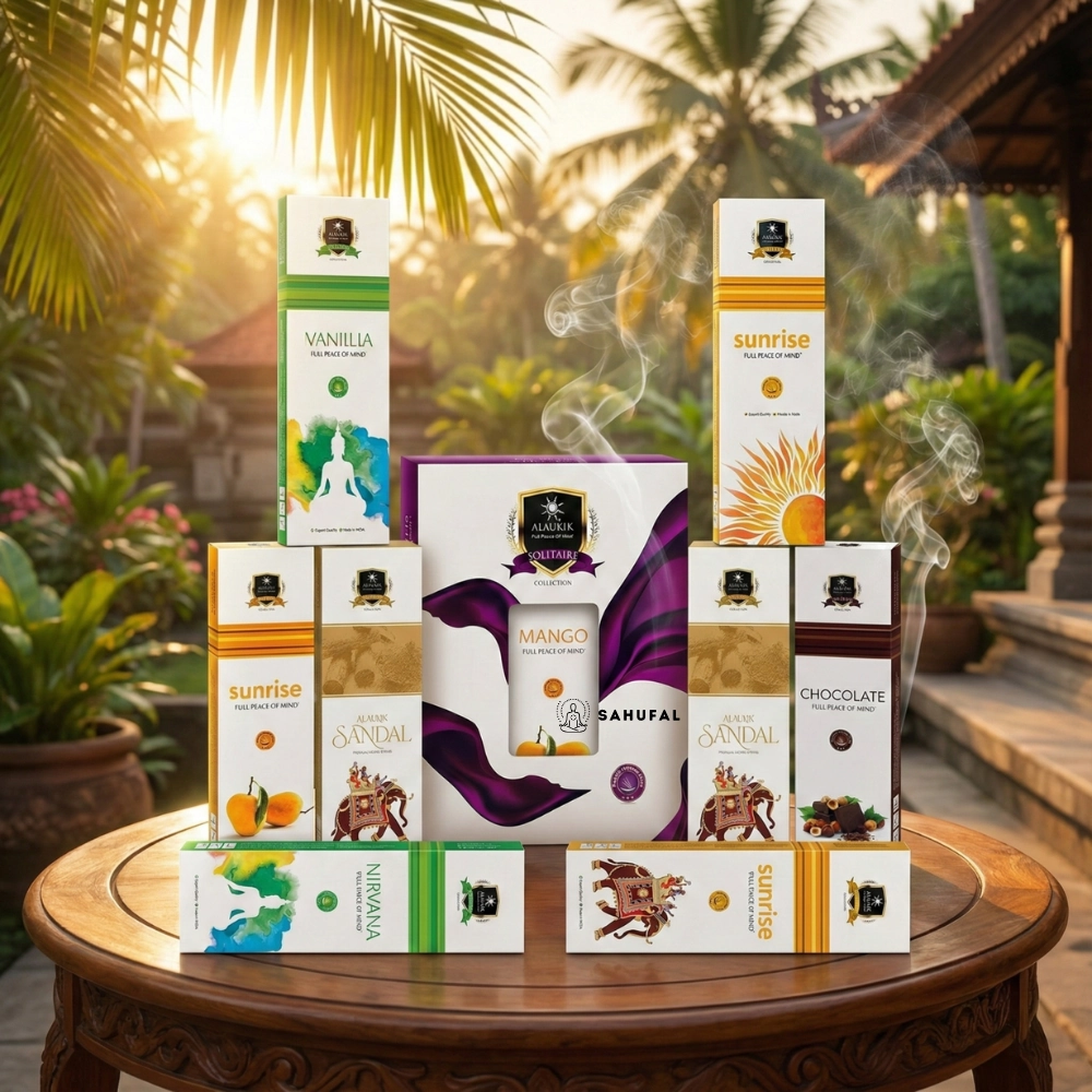 Sahumerios Alaukik Collection Importados 50g SAHUFAL