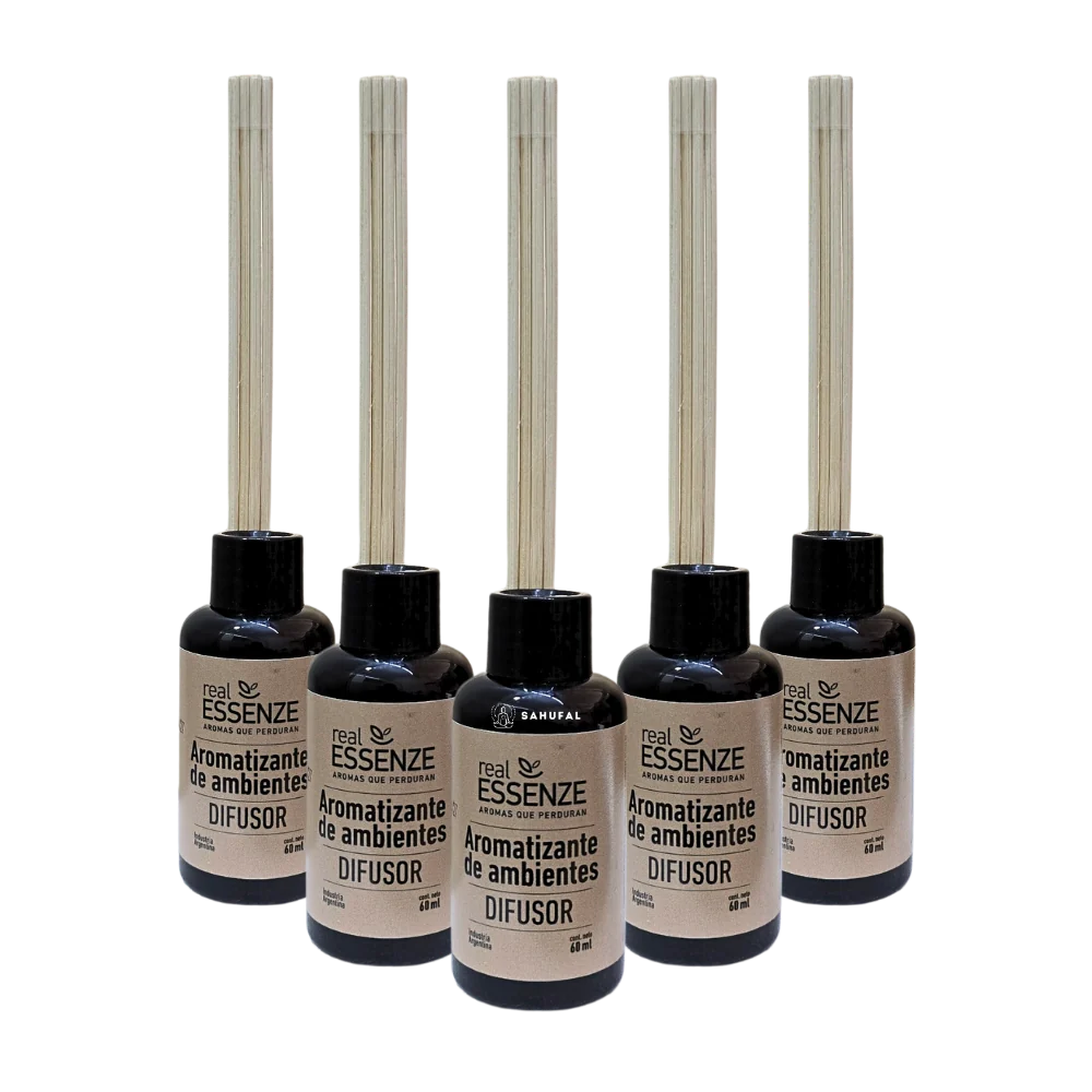 Difusor de Ambiente 60 ml Masala Real Essenze SAHUFAL