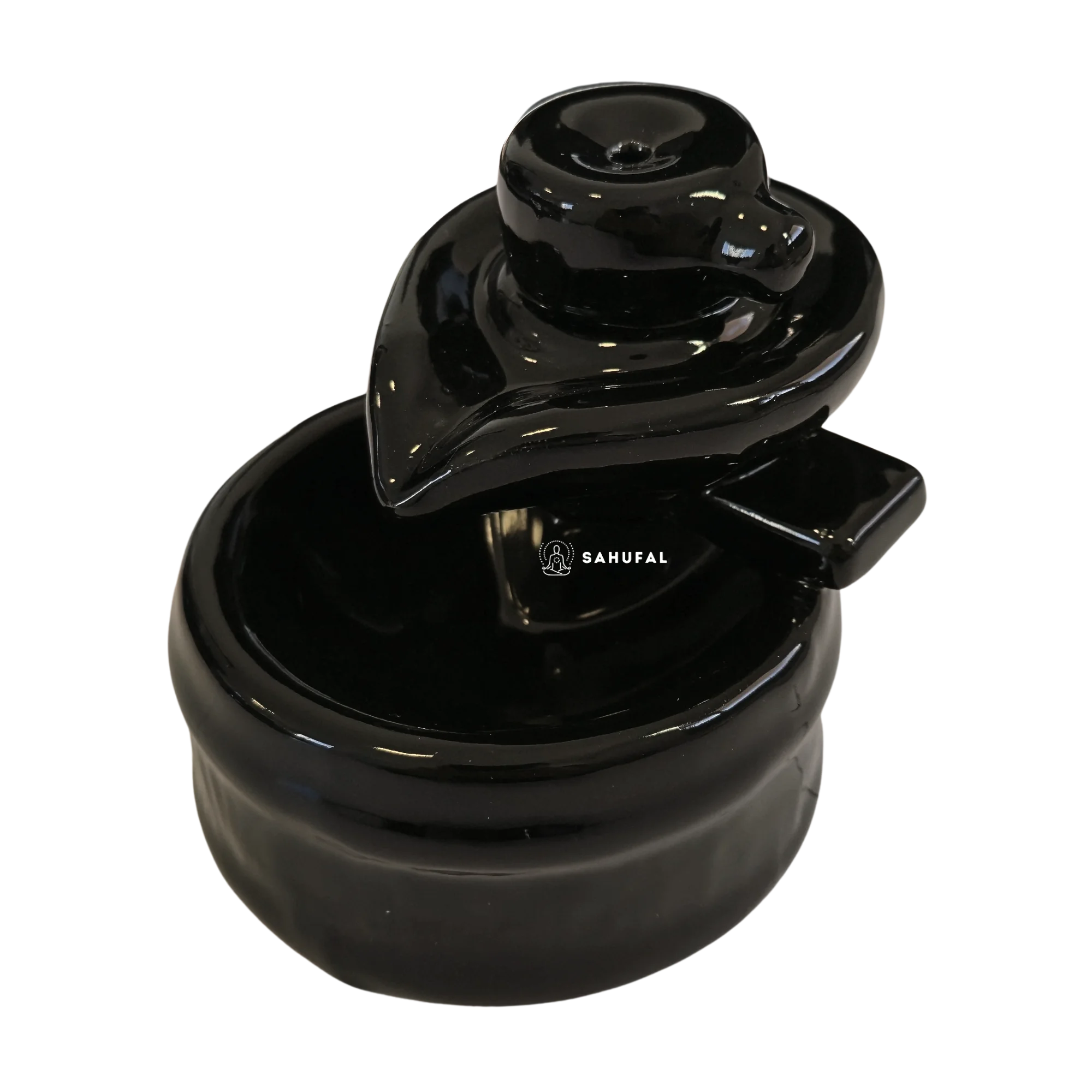 Cascada de Humo Fuente Circular Cerámica 1 Cascada de Humo Fuente Circular Cerámica Sahufal