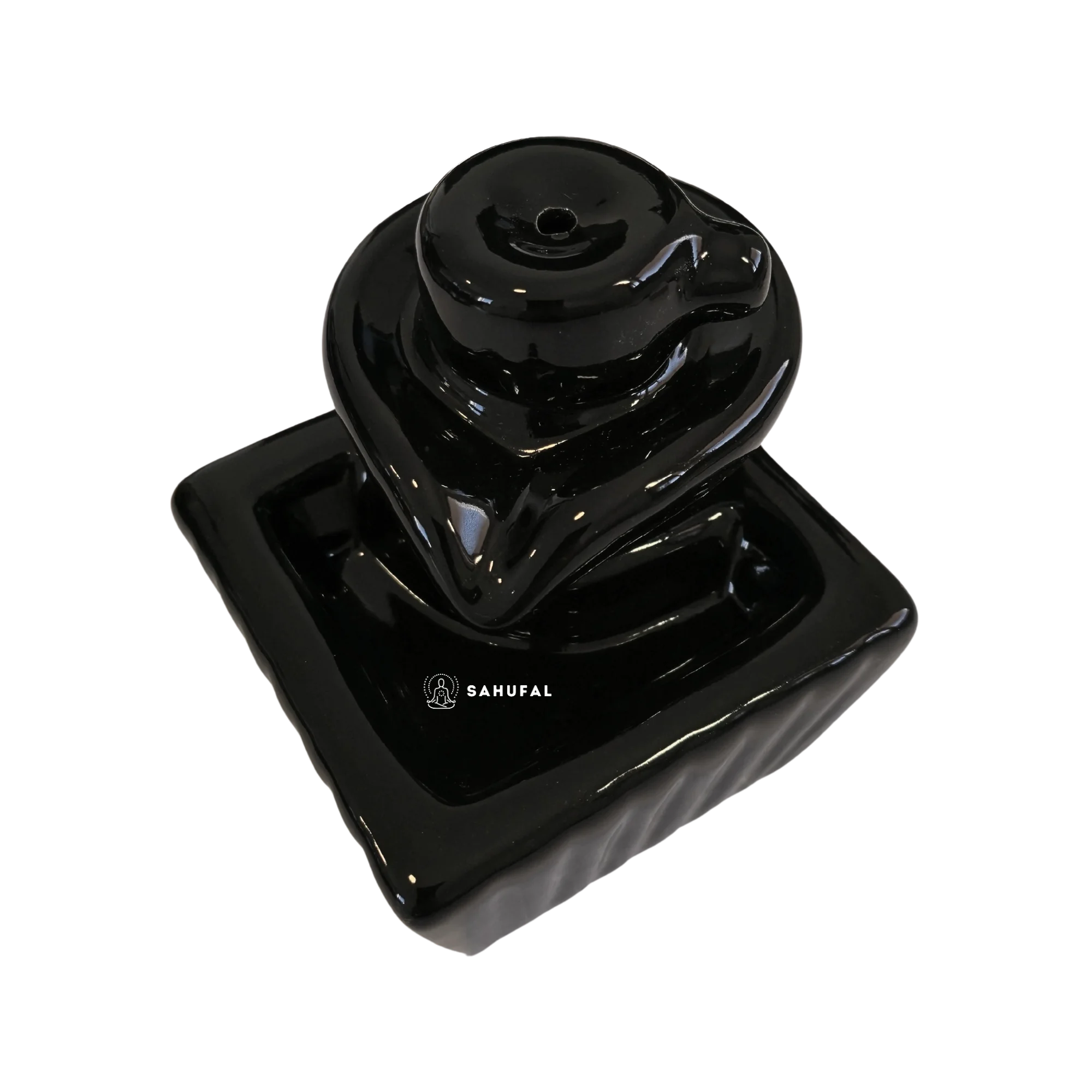 Cascada de Humo Fuente Cubo Cerámica 3 Cascada de Humo Fuente Cubo Cerámica Sahufal 2