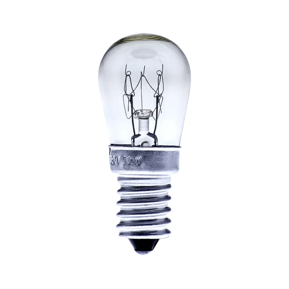 Foco Incandescente 15w Lámparas de Sal y Hornitos Eléctricos Sahufal