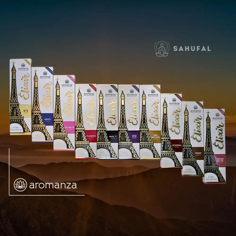 Sahumerios Elixir Aromanza x 5 Varillas Sahufal