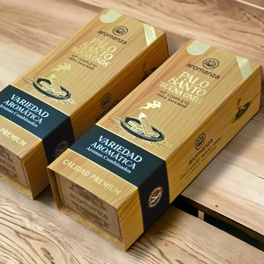 Box Kit Palo Santo Buena Onda Aromanza 5 Box Kit Palo Santo Buena Onda Aromanza Sahufal