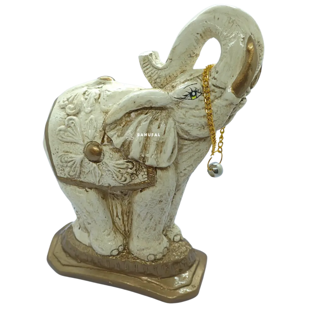 Elefante de la Abundancia con Cadena 29 cm Sahufal