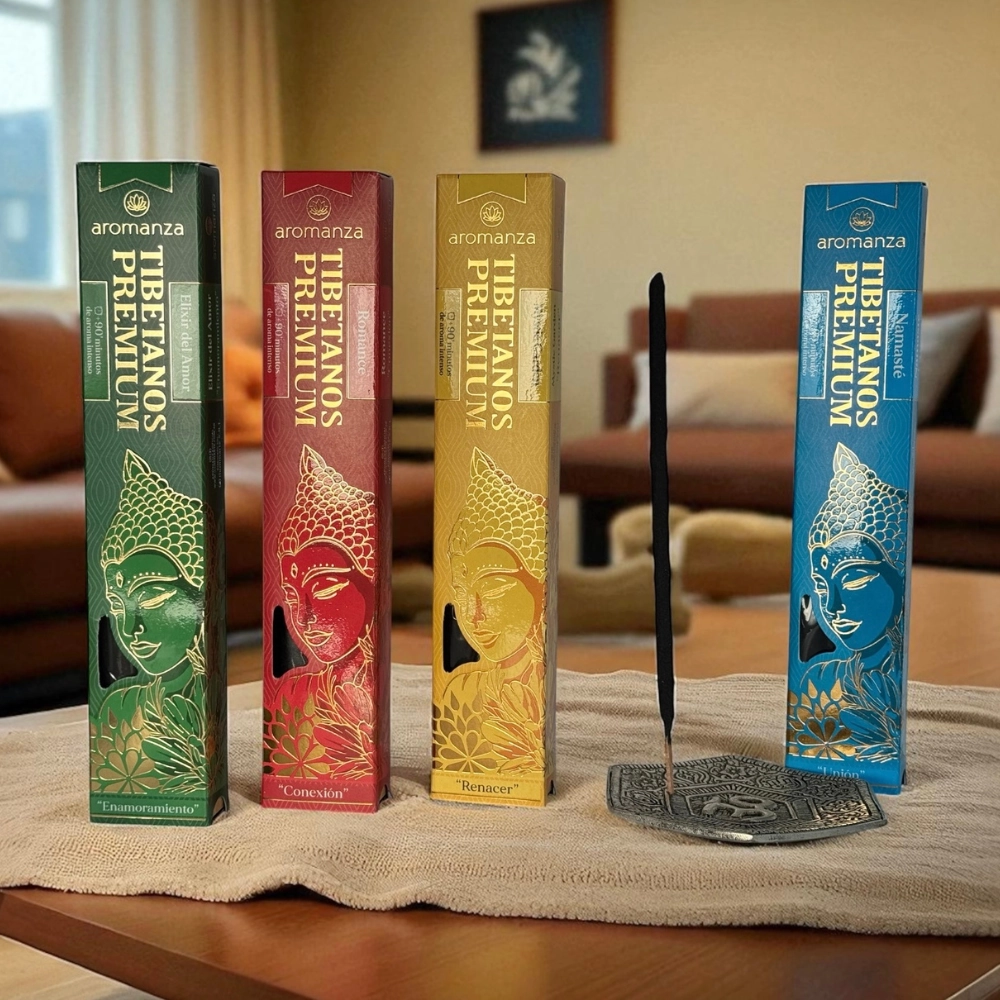Sahumerios Tibetanos Premium Aromanza 8 Varillas 7 Sahumerios Tibetanos Premium Aromanza 8 Varillas Sahufal