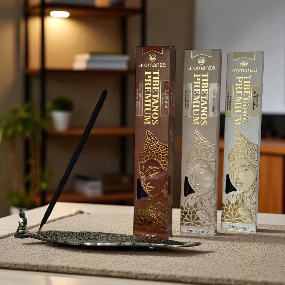 Sahumerios Tibetanos Premium Aromanza 8 Varillas Sahufal