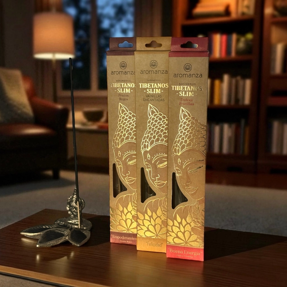 Sahumerios Tibetanos Slim Aromanza x 10 Varillas Sahufal