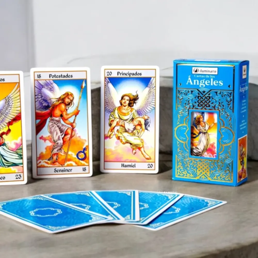 Tarot Cartas de los Ángeles Iluminarte Sahufal