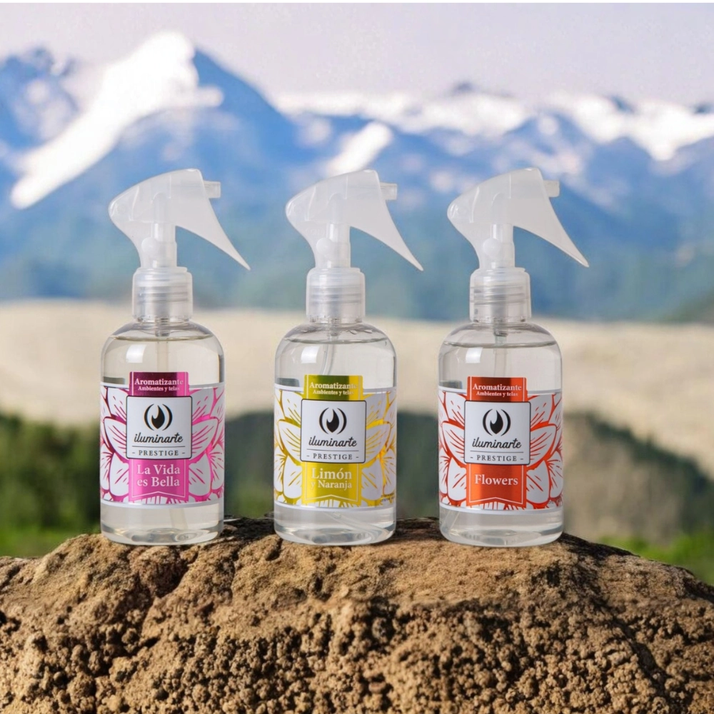 Aromatizante Textil Iluminarte 200ml Sahufal