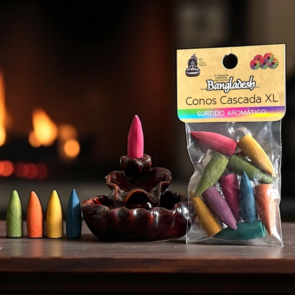 Conos Cascada XL x 10 unidades Bangladesh Sahufal